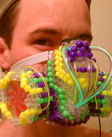 Image result for Kandi Gas Mask Tutorial