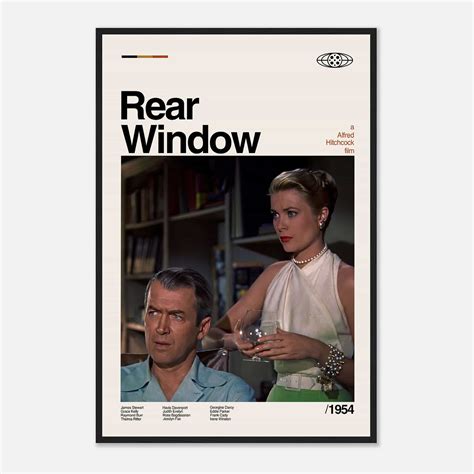 Rear Window Movie, Rear Window Poster, Rear Window Print - Citiesbox