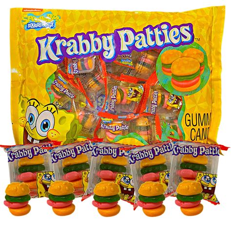 SpongeBob SquarePants Gummy Krabby Patties Candy Theater Box | atelier ...
