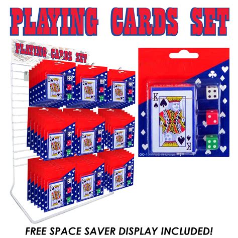 Wholesale Playing Card & Dice Sets - 52 Cards/3 Dice