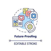 Future Proof Vector Icon 的图像结果