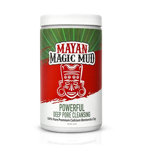 Buy Mayan Magic Mud Powerful Deep Pore Cleansing Clay for Unisex - 32 ...