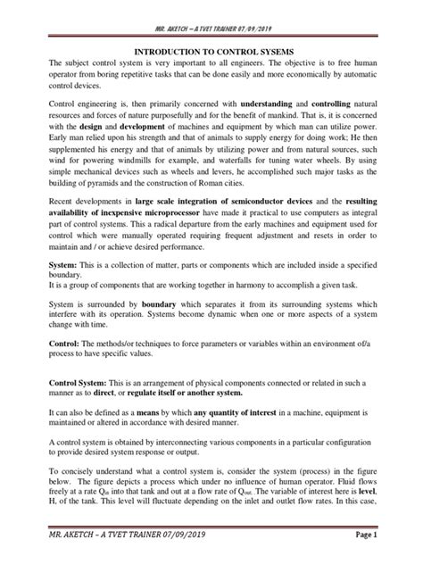 Introduction to Control Systems PDF 的图像结果