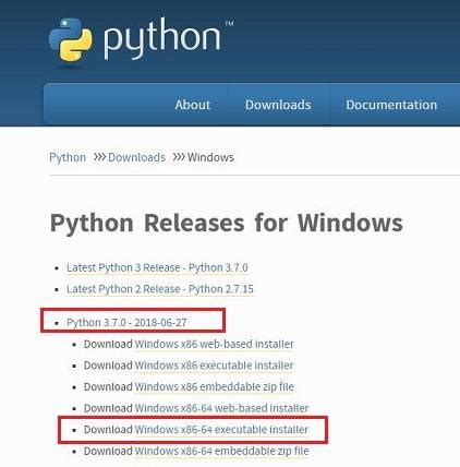 Python 3.7 for Windows 10 的图像结果