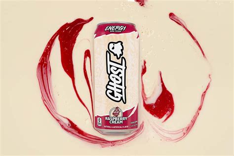Raspberry Cream Ghost Energy a smooth energizing drink