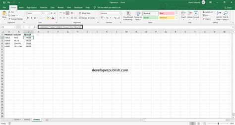Image result for And/Or Formula Excel