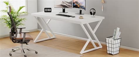 Image result for White Computer Desk Amazon