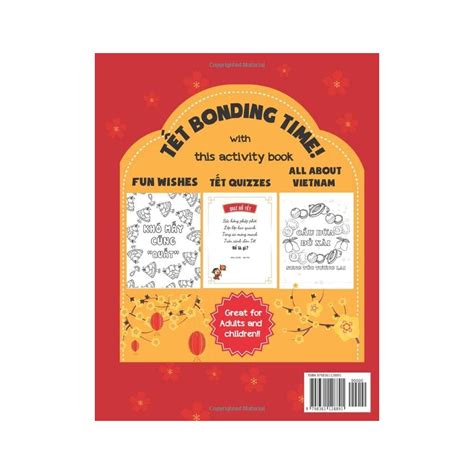 Tết Việt tô màu & đố vui: Coloring book and quizzes | Ubuy India