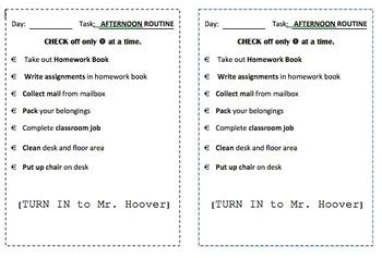 Image result for Classroom Procedure Checklist