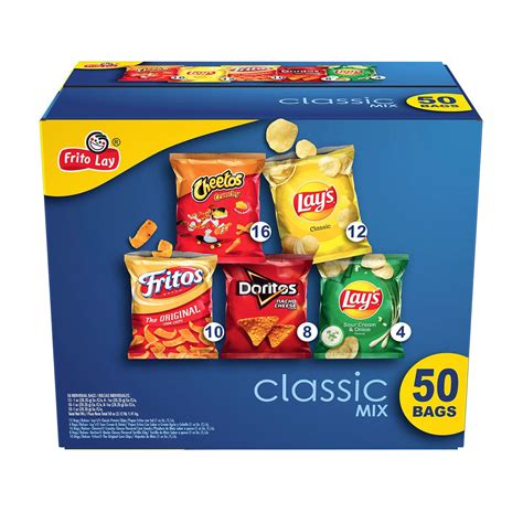 Frito lay classic mix variety pack 50 pk – Artofit