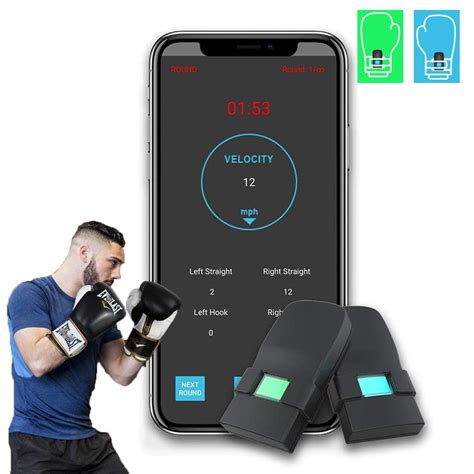 Buy Boxing Punch Tracking Wearable Sensors Boxing Equipment Tracker ...