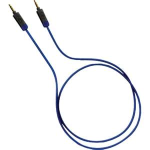 GIIK 3-Feet 3.5mm Stereo Audio Cable - Retail Packaging - Black : giik ...