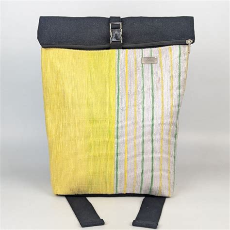 Upcycled Handcrafted Spartan Backpack (SBP0725-002) PS_W – reCharkha ...