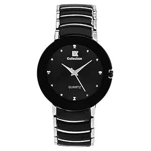 IIK COLLECTION Ceramic Black Dial Analogue Men's And Boys Watch By (IIK ...