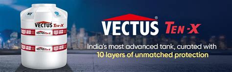 Best Overhead Plastic Water Tank in India | Vectus