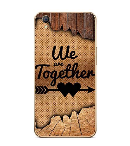 Fuson We Are Together Quote Designer Back Case Cover for Oppo A37 (Love ...