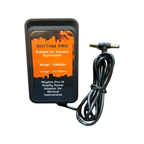 Rhythm Pro Original Quality Adapter for Yamaha Keyboard PSR i425/i455 ...
