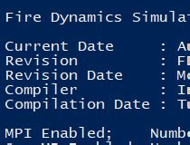 Fire Dynamics Simulator 的图像结果