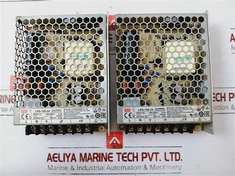 Mean Well Lrs-100-24 Switching Power Supply 24V E183323 Level 3 Hb81V1 ...