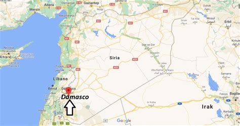 ¿Dónde está Damasco - ¿Dónde está la ciudad?
