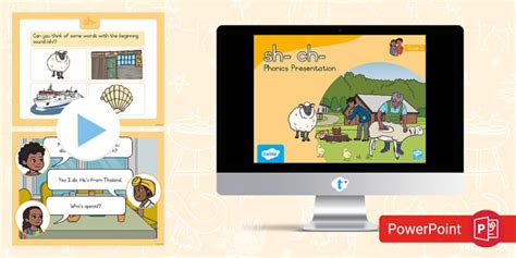 Grade 2 Phonics: sh- & ch-: PowerPoint Presentation