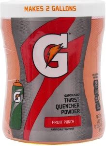 Gatorade Thirst Quencher Powder, Fruit Punch - 521g (18.3oz) Price in ...