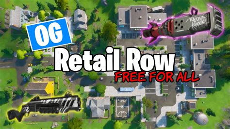 🏞️RETAIL ROW - FFA 6044-5387-4238 by iconicstudio - Fortnite Creative Map Code - Fortnite.GG