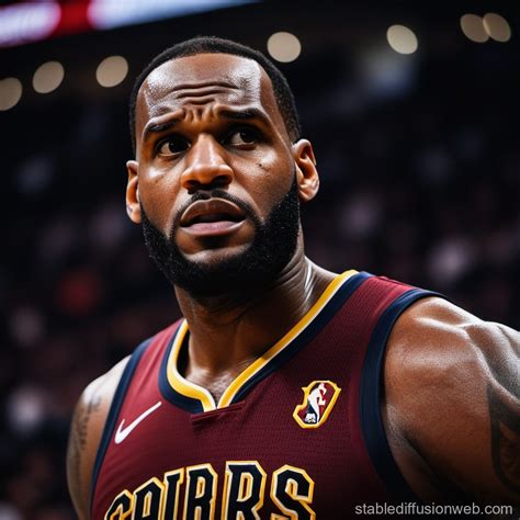 lebron james shocked Prompts | Stable Diffusion Online