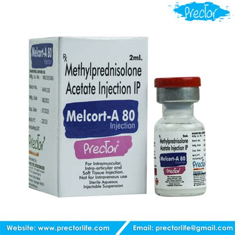 MELCORT-A-80 Injection Prector Lifesciences