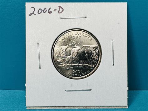 2006-D North Dakota 50 State Quarter - For Sale, Buy Now Online - Item ...