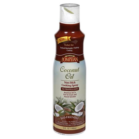 Pompeian Coconut Oil Spray at Faith Fussell blog