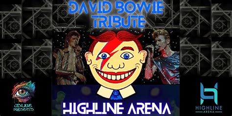 Kevin Hill and Secret Sound Tribute To David Bowie, Highline Arena ...
