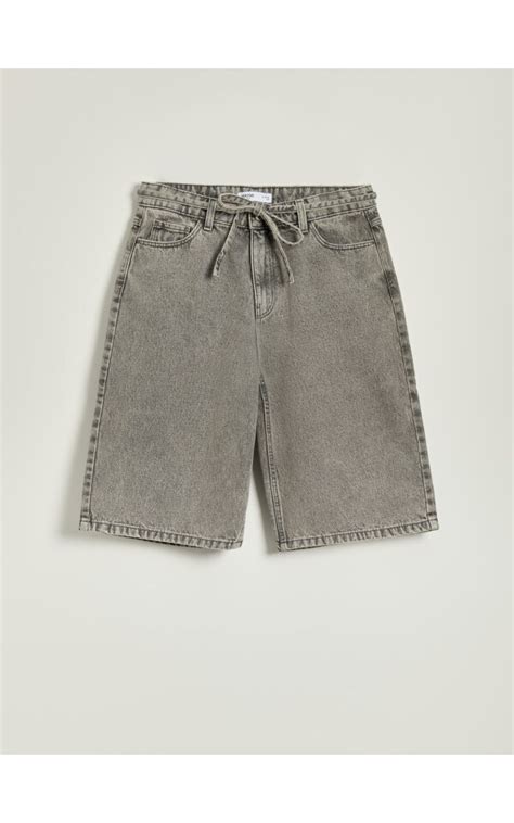 Teksas bermude boja svetlo siva - HOUSE - 321EQ-09J