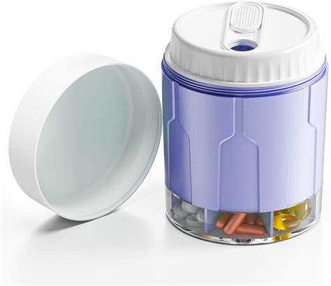 Amazon.com: Large Pill Organizer, Daily Pill Dispenser Bottles with 7 ...