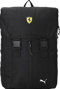 PUMA Ferrari SPTWR Race T7 Backpack 24 L Laptop Backpack Black - Price ...