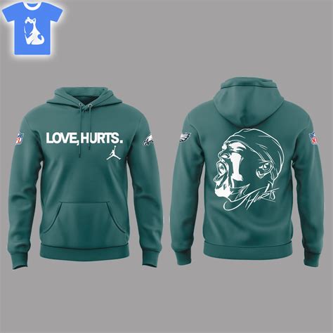 Philadelphia Eagles Limited Edition Love Hurts Hoodie - Shibtee Clothing