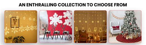 The Purple Tree Plastic Christmas Reindeer LED Curtain Lights