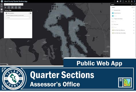 Quarter Section PDF Maps | Island County, WA