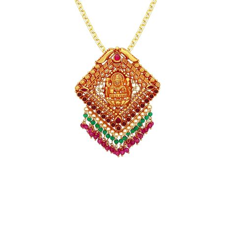 Bhima Jewellers 22K Yellow Gold Pendant for Women, 11.51g. : Amazon.in ...