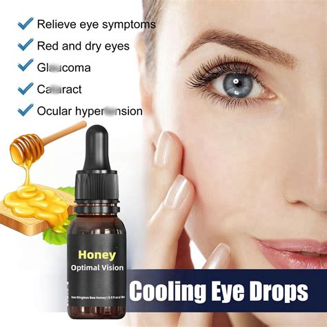 Bee Honey Serum for Eye,Honey Eye Drops,Bee Honey Eye Serum Drops,Eyedrops Dry and Tired Eyes ...