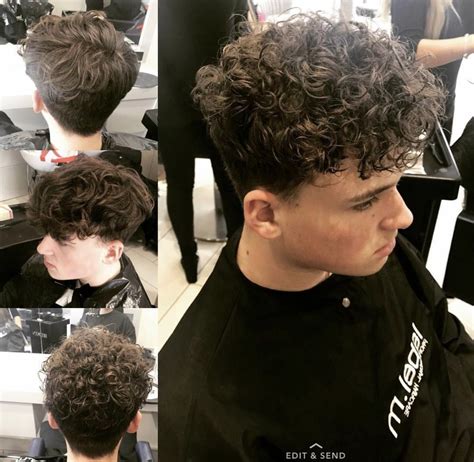 Male Perm | Long curly hair, Mens hairstyles short, Permed hairstyles
