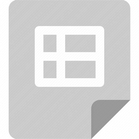 Image result for Table File Icon