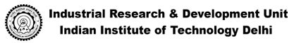 Industrial Research & development (IRD) Unit IITD