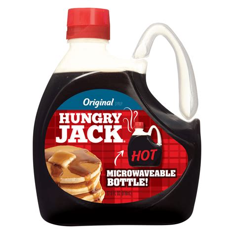 Hungry Jack Original Pancake Syrup, 27.6 fl oz Bottle, Perfect for ...