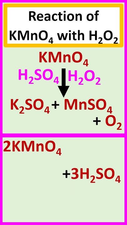 KMnO4 H2O2 Net Ionic Equation 的图像结果