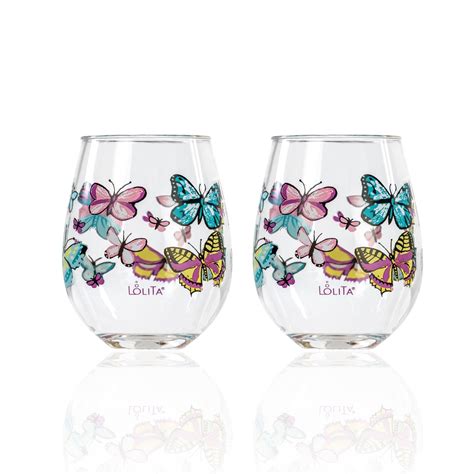 Stemless Acrylic Wine Glasses for Outdoor Entertaining