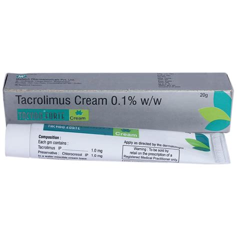 Tacvido Forte Cream 20 gm Price, Uses, Side Effects, Composition ...