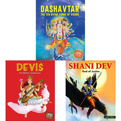 Buy Large Print: Dashavtar The Ten Divine forms of Vishnu -Indian ...