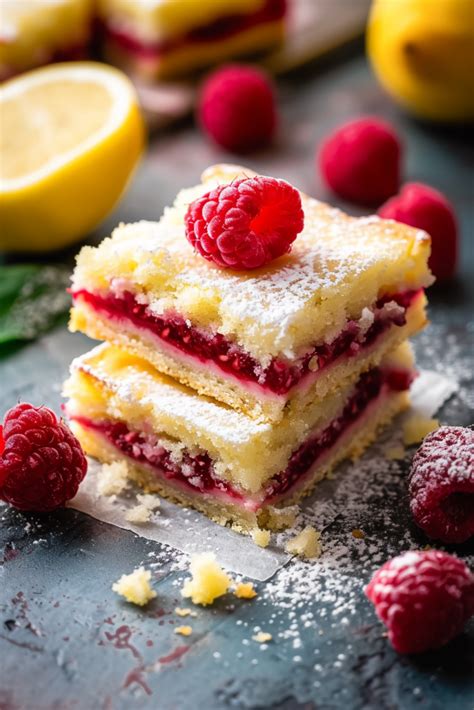 Image result for Lemon Raspberry Bars Recipe