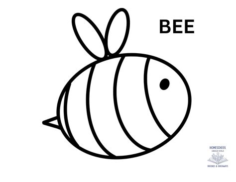 Bumble Bee Coloring Pages